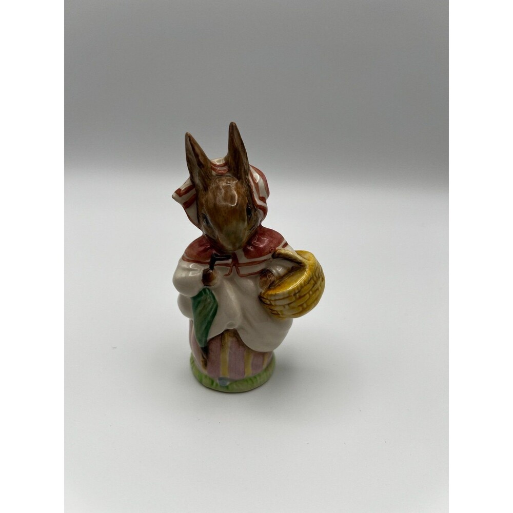 VTG Beswick Beatrix Potter "Mrs. Rabbit" Figurine - 1951 Copyright, BP-3a